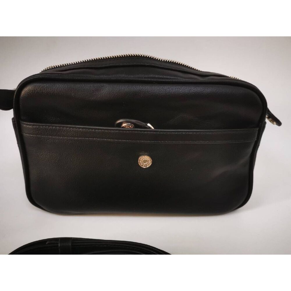 Acne Studios Women's Crossbody Bag Multi-Pocket Black Small Bag - Picture 2 of 6